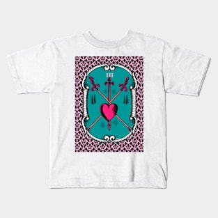 Three of Swords Kids T-Shirt